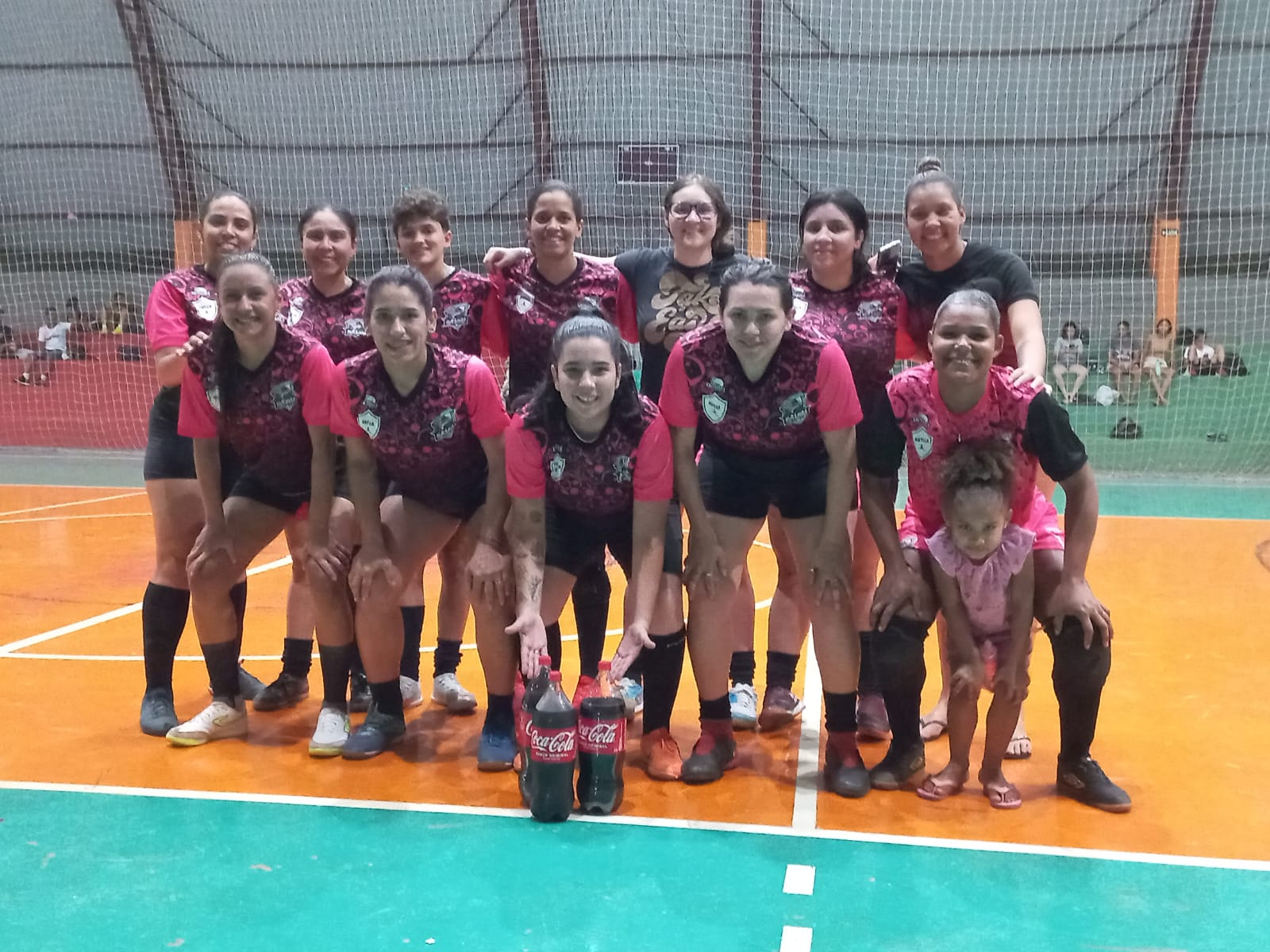 Clandestinas vencedora da Triangular" Melhor de 3".